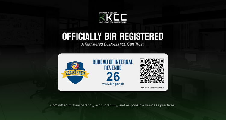 📢 OFFICIAL BUSINESS NOTICE | BIR REGISTRATION SEAL
