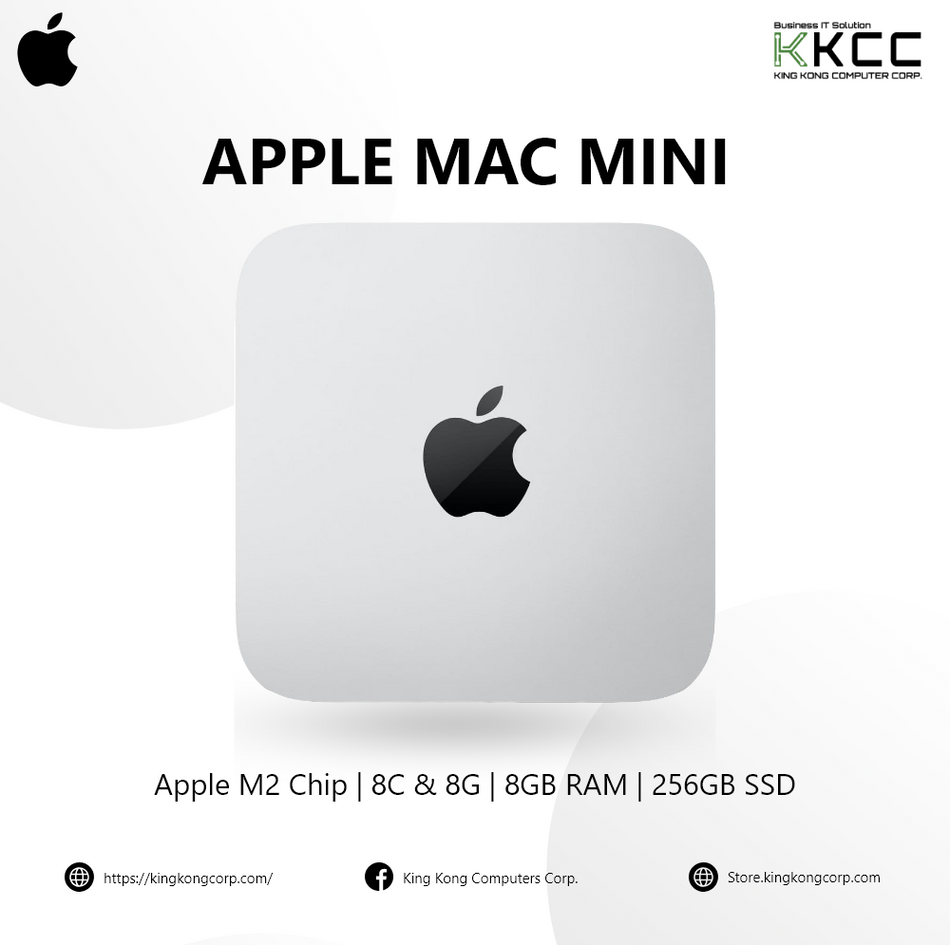 APPLE MAC MINI M2 | M2 CHIP | 8-CORE CPU | 8-CORE GPU | 8GB | 256GB SSD (SLIGHTLY USED)