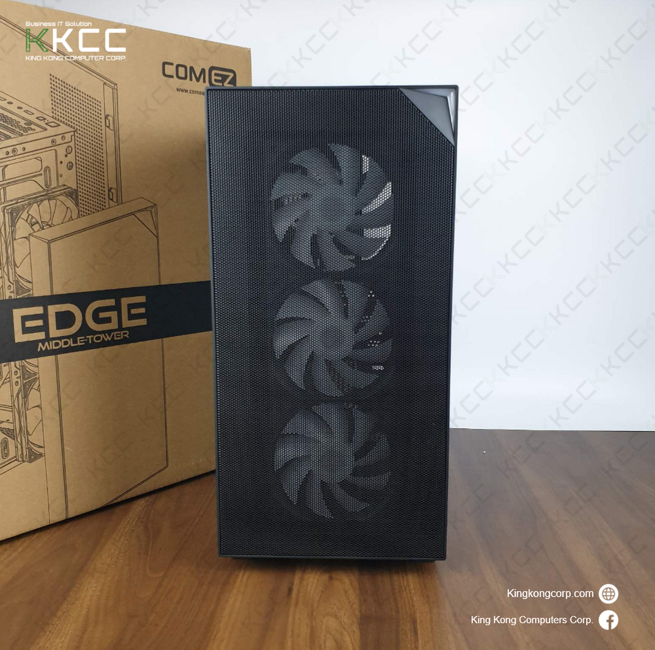COM EZ EDGE CASE | MIDDLE-TOWER | STANDARD ATX | E-ATX | ATX | MICRO-ATX | MINI-ITX | 7EA (BRANDNEW)