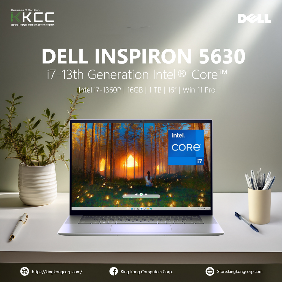 DELL INSPIRON 5630 | I7-13TH GEN | 16GB | 1TB SSD | Win 11 Pro | 16" Inch