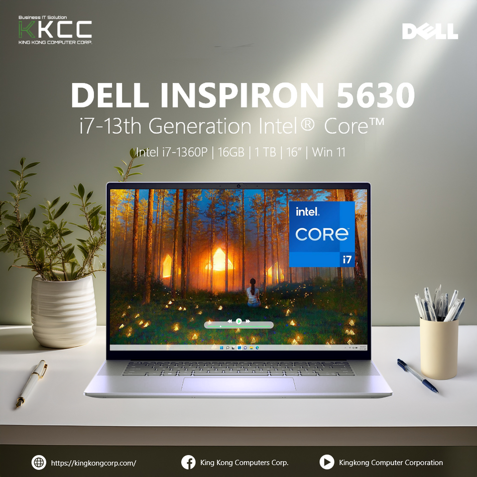 DELL INSPIRON 5630 | I7-13TH GEN | 16GB | 1TB SSD | Win 11 Pro | 16" Inch