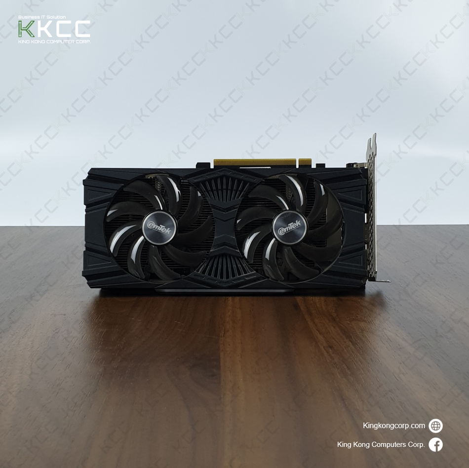 EMTEK GEFORCE RTX 2060 STORM X DUAL BASIC | 8GB GDDR6 | 192-Bit | (SLIGHTLY USED)