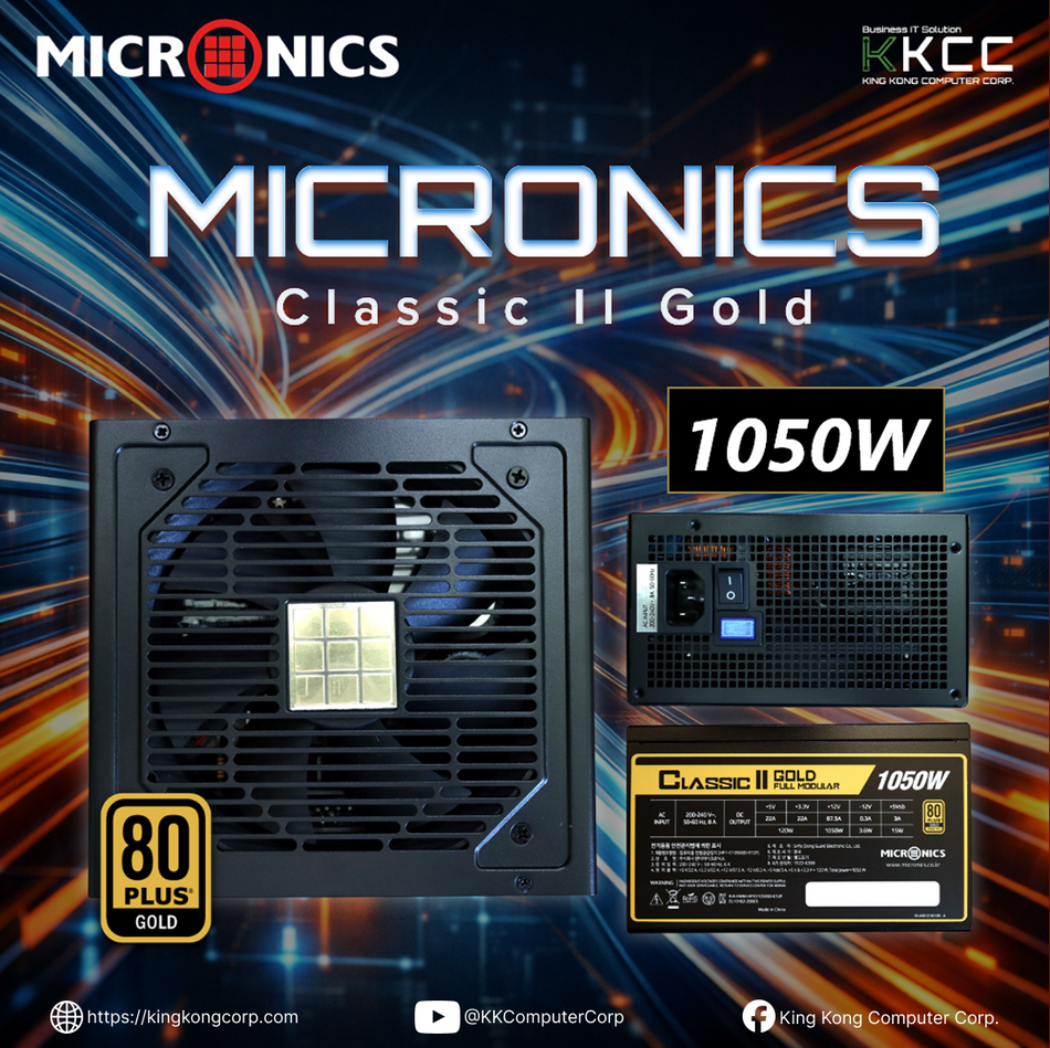 MICRONIC CLASSIC II GOLD 1050W (SLIGHTLY USED)