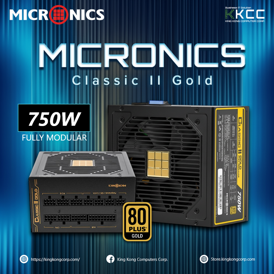 MICRONIC CLASSIC II GOLD 750W (SLIGHTLY USED)