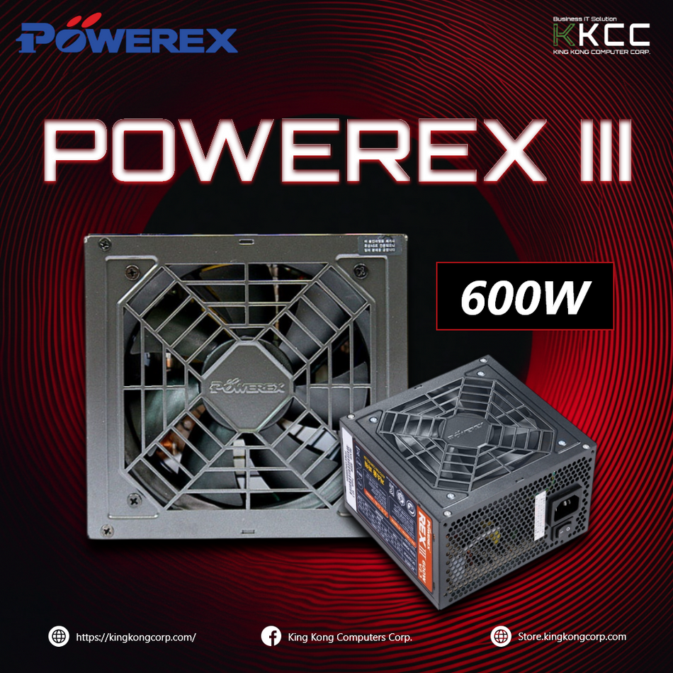 POWEREX - REX III 600W (SLIGHTLY USED)