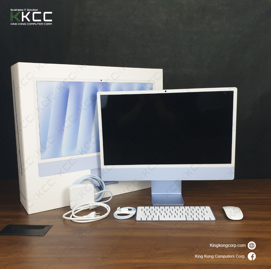 IMAC M4 | 24" | M4 chip | 8C-8G-16N | 256GB SSD | 16GB RAM (𝗕𝗥𝗔𝗡𝗗𝗡𝗘𝗪)